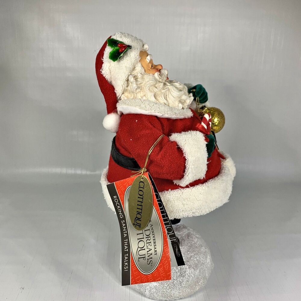 Possible Dreams Jolly Rocker Santa - Picture 3 of 6